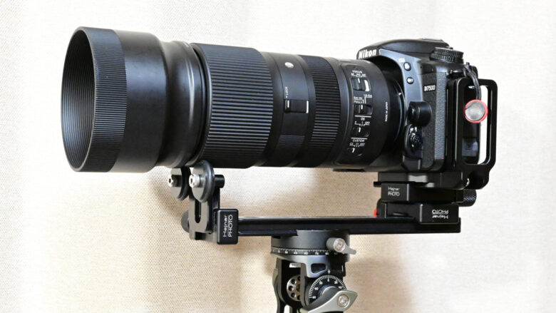 究極のレンズサポーターを探求する（その1）〜三脚座なしの望遠レンズ