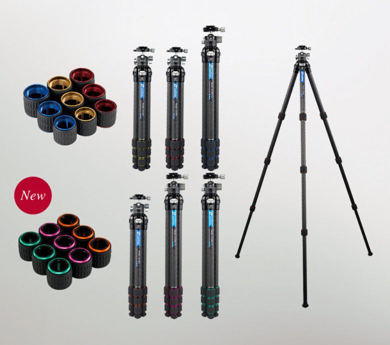 ワイドトレードの商品紹介ページより ナットのカラーバリエーションの一覧