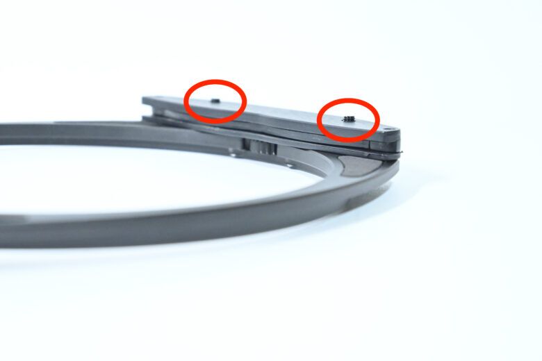 HTⅣにスロットをつけたところ（この例は1枚）